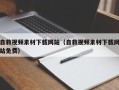 宁国自救视频素材下载网站（自救视频素材下载网站免费）