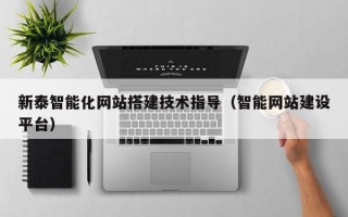 宁国新泰智能化网站搭建技术指导（智能网站建设平台）